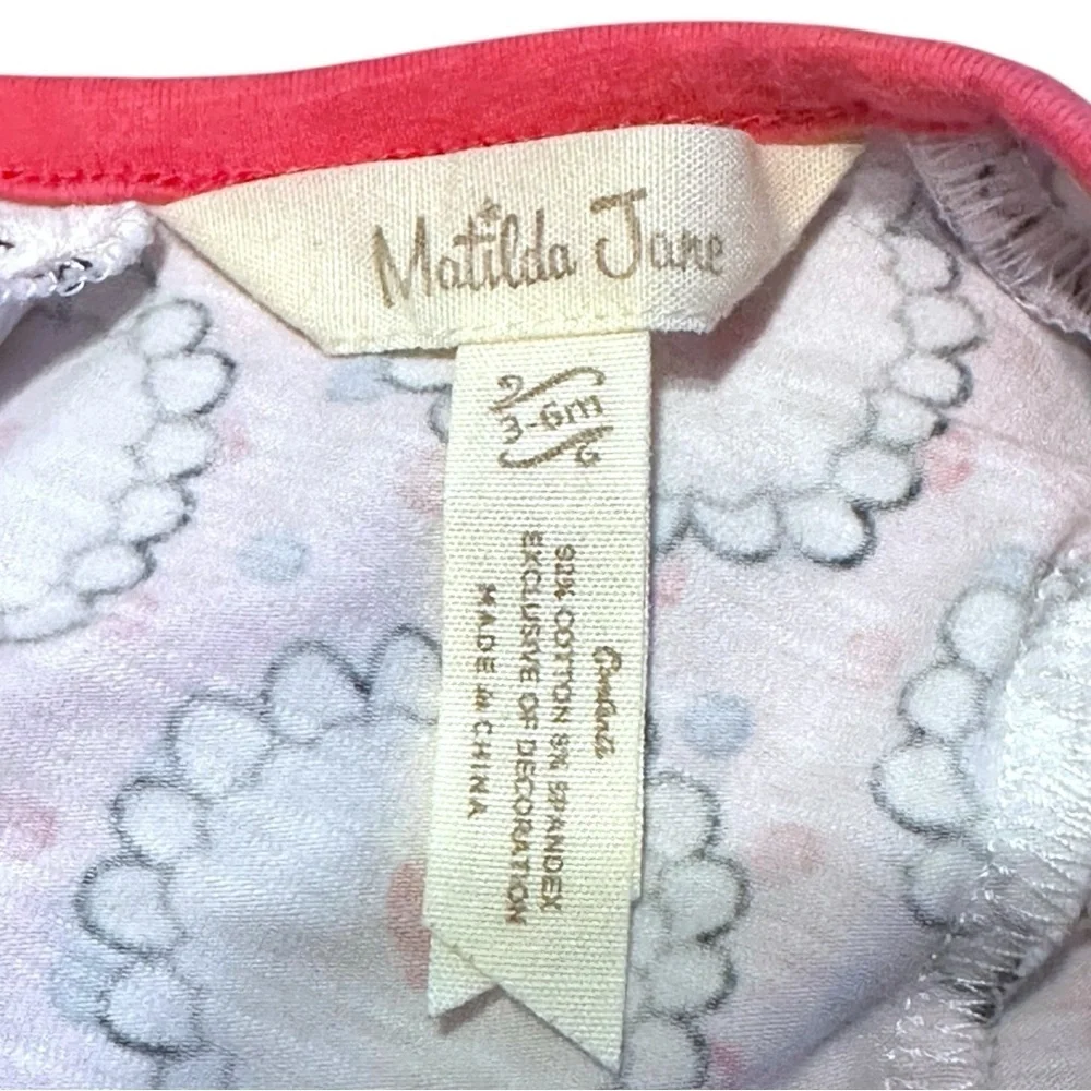 Matilda Jane Girls 3-6M Strawberry Print Long Sleeve Bodysuit - Picture 5 of 5